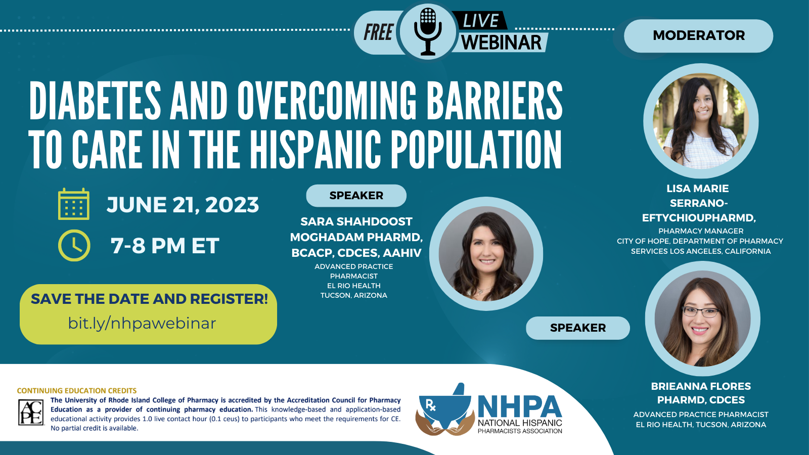 Nhpa Webinar Series Diabetes And Overcoming Barriers To Care In The